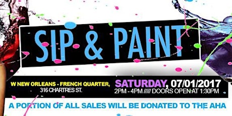 Sip & Paint...FOR A CAUSE! primary image