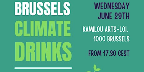 Brussels Climate Drinks billets