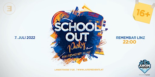 School´s Out by JUROPE Events 16+