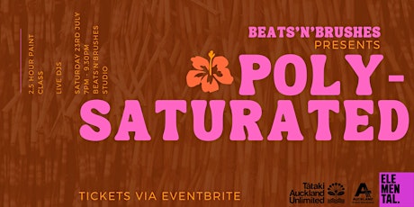 Beats'N'Brushes presents 'Poly-Saturated' tickets
