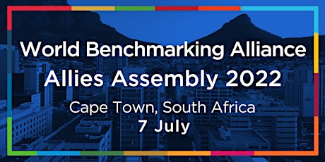 World Benchmarking Alliance:  Allies Assembly 2022 tickets
