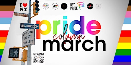COLUMN of LGBT Chechnya / CEECA LGBTQIA+ / WE together on NYC PRIDE 2022 tickets
