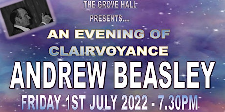 An Evening of Clairvoyance Andrew Beasley tickets