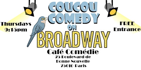 Coucou Comedy - English Comedy Showcase billets