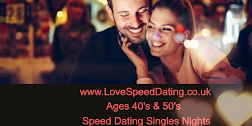 Speed Dating Singles Night Ages  40's & 50's Birmingham