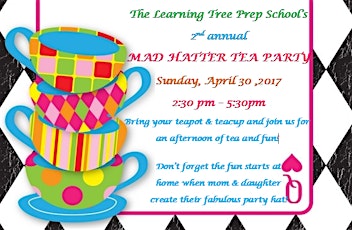 The Learning Tree Mommy-Daughter Mad Hatter Tea Party primary image