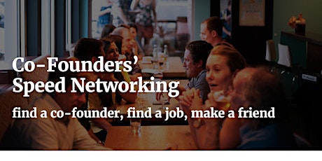Co-Founders' Speed Networking primary image