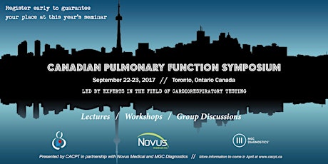 Pulmonary Function Testing Symposium 2017 primary image