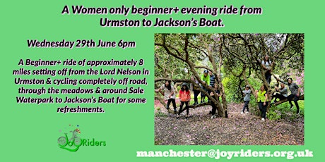 A Women only Beginner+ ride from Urmston to Jackson's Boat tickets
