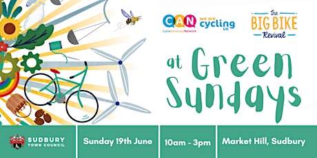 Learn to Fix your cycle at Green Sundays on Market Hill, Sudbury
