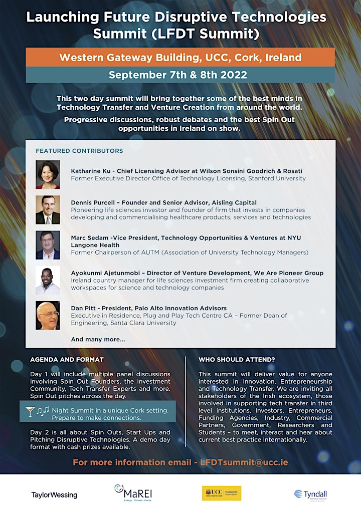 Launching Future Disruptive Technologies Summit image