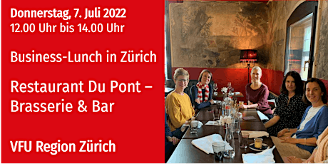 VFU Business-Lunch, Zürich-City, 7.07.2022 Tickets