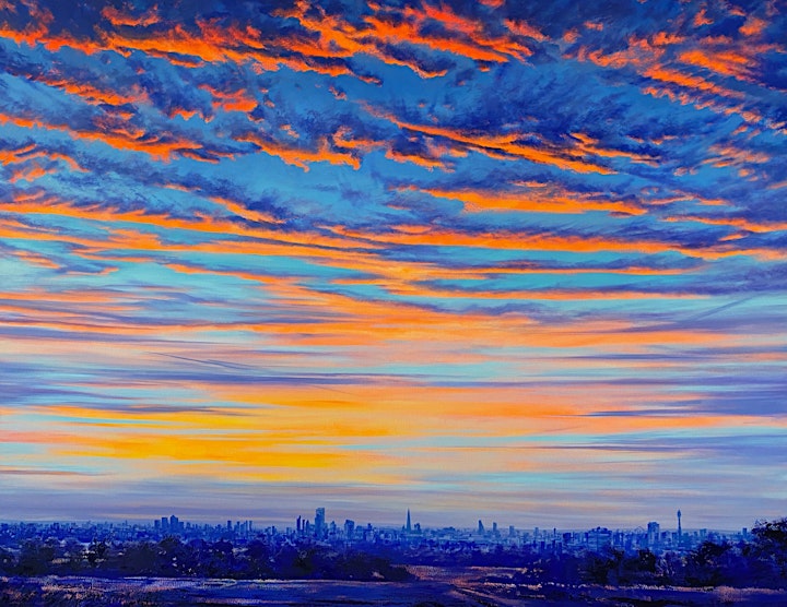 Paint London Sunrise via ZOOM image
