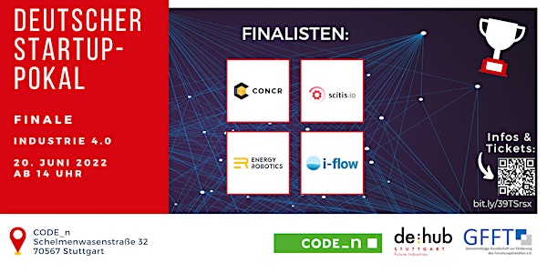 FINALE Deutscher Startup-Pokal Industrie 4.0