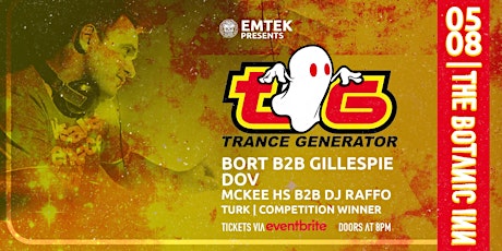 Emtek presents │Trance Generator│05.08.22 @ The Bot primary image