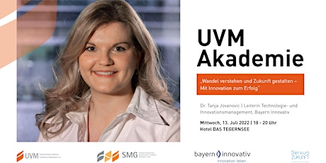 UVM Akademie: Wandel verstehen und Zukunft gestalten Tickets