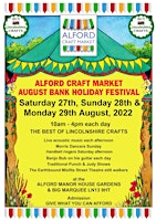 Alford Craft Market August Bank Holiday Festival