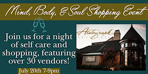 Mind, Body, Soul & Shopping Event!