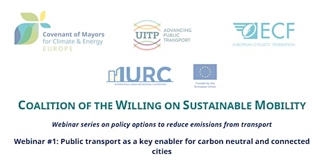 Hauptbild für Public transport as a key enabler for carbon neutral and connected cities