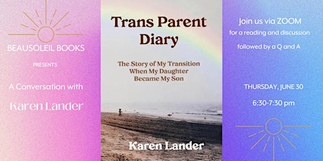 Conversation with author Karen Lander tickets