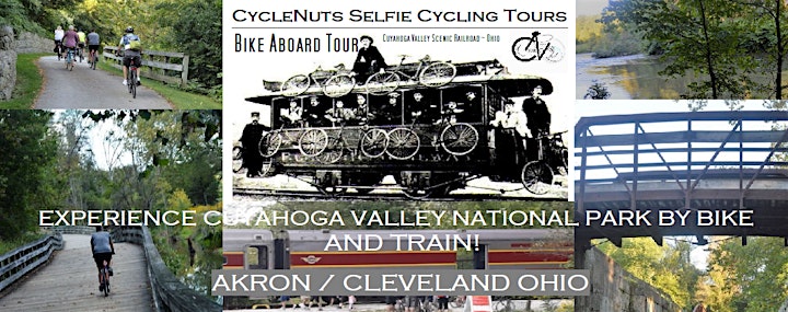 Akron Ohio Self-guided Bicycle Tour - Bike Aboard Tour on Scenic Railroad image