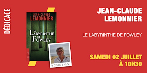 GIBERT Dédicace : Jean-Claude Lemonnier