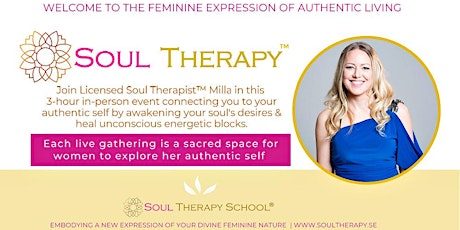 Soul Therapy™ Introduction ~ Awakening Your Authentic Self, Stockholm tickets