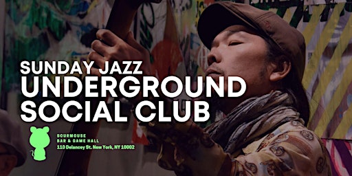 Imagem principal do evento Sunday Jazz - Underground Social Club