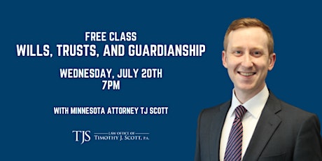 Free Class: Wills, Trusts, and Guardianship tickets