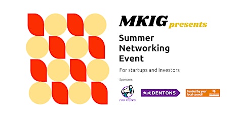 MKIG's Summer Networking Event for Startups and Investors tickets
