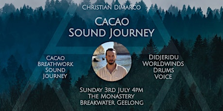 Cacao Sound Journey with Christian Dimarco 3 July 2022 tickets