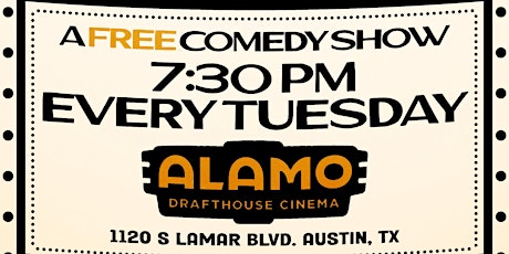 Top Shelf Comedy at Alamo Drafthouse
