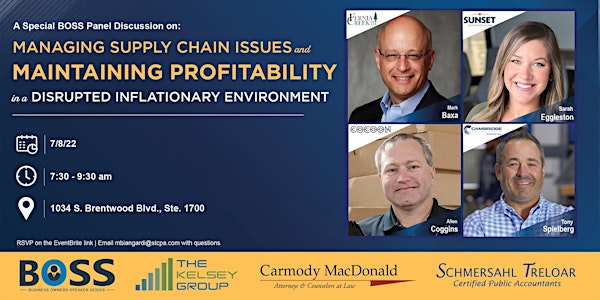 Managing Supply Chain Issues and Maintaining Profitability