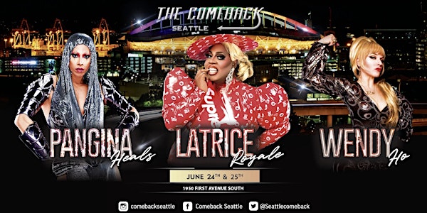 Lashes Seattle Pride Show ft. Pangina Heals, Latrice Royale, and Wendy Ho!