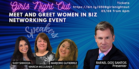 GIRLS' NIGHT OUT - MEET AND GREET ENTREPRENEURS tickets