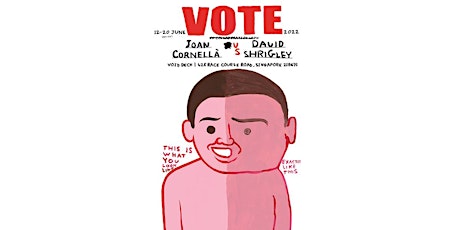 VOTE: David Shrigley vs Joan Cornellà — Exhibition in Singapore primary image