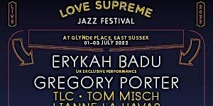 Love supreme festival 2022 - Gen. Release - Camping Tickets