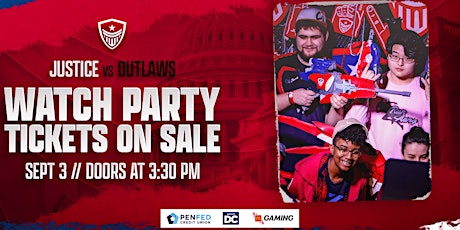 Washington Justice vs Houston Outlaws Watch Party tickets