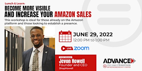 Become More Visible and Increase Your Amazon Sales Workshop tickets