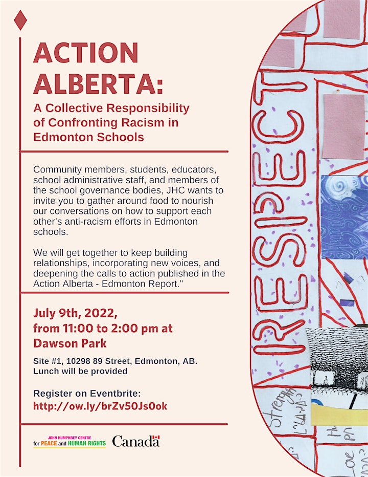 Coming together to strengthen calls to anti-racism action in Edmonton. image