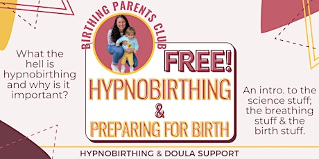 FREE! Hypnobirthing Taster Session with Birthing Parents Club