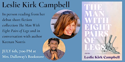 Leslie Kirk Campbell In Person Author Reading