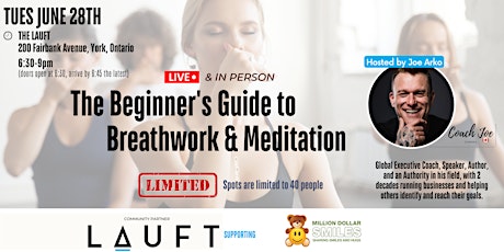Beginner's Guide to Breathwork and Meditation tickets