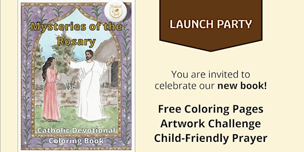 Rosary Coloring Book Online Launch Party