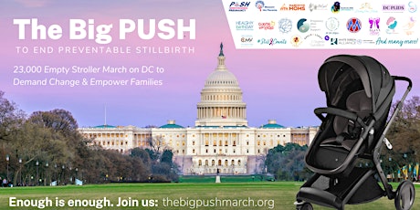 The Big PUSH to End Preventable Stillbirth - Empty Stroller March on DC