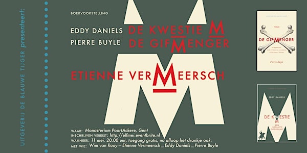 Boekvoorstelling & lancering van 2 auteurs met Professor Etienne Vermeersch