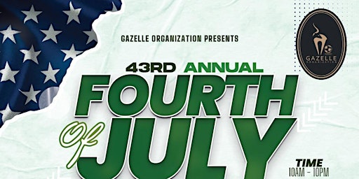 Gazelle  Presents 43rd Annual 4th of July Picnic