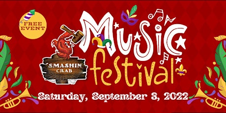 Smashin Crab Music Festival - September 2022 tickets