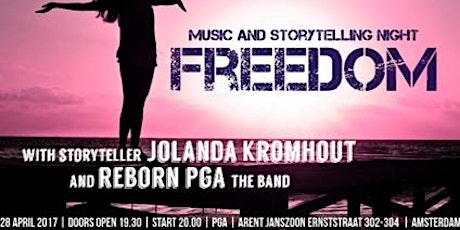 Primaire afbeelding van Freedom: Music en and storytelling night