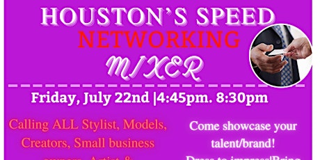 Houston’s Speed Networking Mixer- Calling All Creative Professionals! tickets